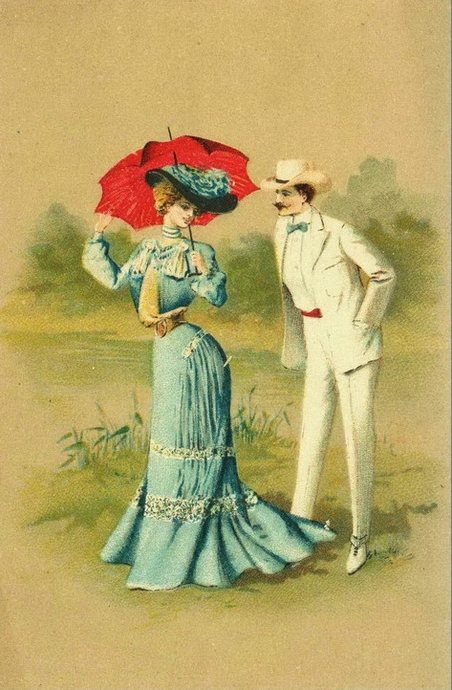 An Elegant Couple by Hegedus Geiger